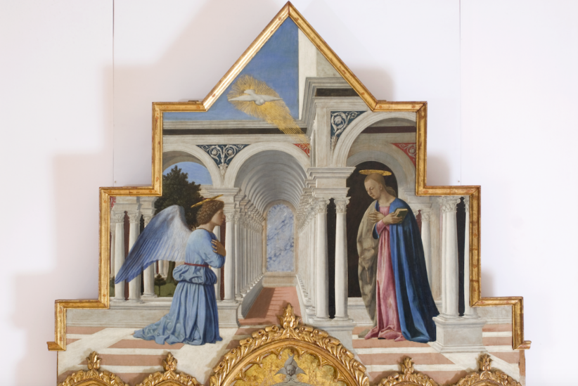 Polittico di Sant’Antonio di Piero della Francesca, Galleria Nazionale dell'Umbria (particolare)