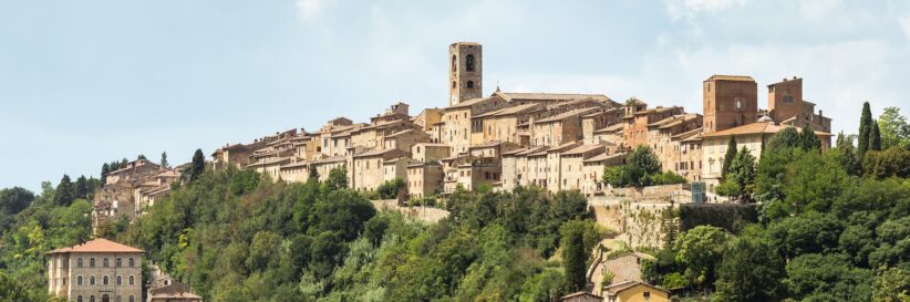 Panorama of Colle di Val d'Elsa