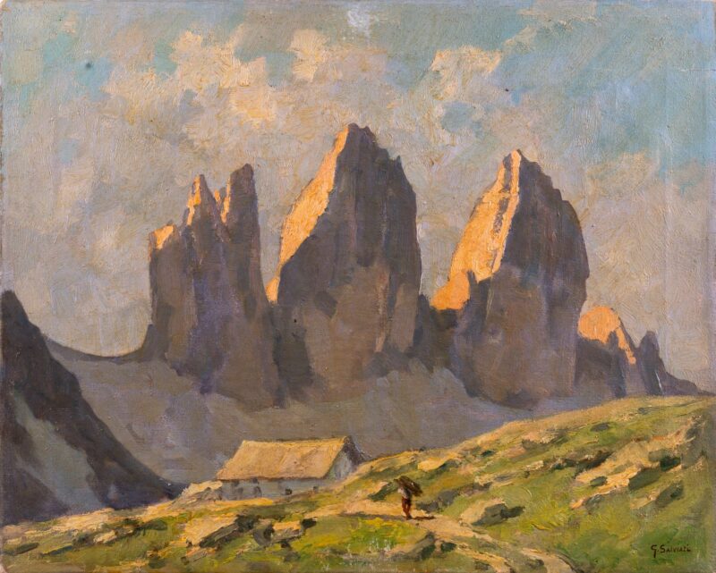 Giovanni Salviati, Cime di Lavaredo Padova, Courtesy Galleria Nuova Arcadia di L. Franchi