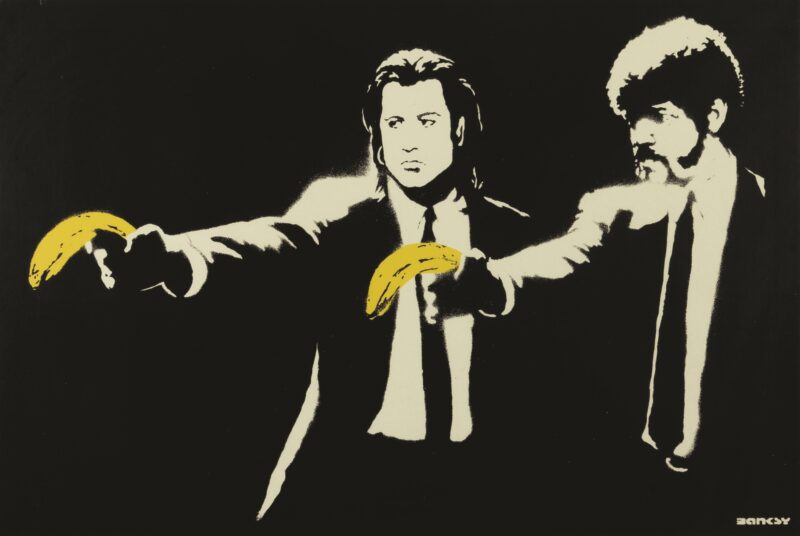 Pulp Fiction 2015 serigrafia su carta / silkscreen print 50x70 cm Collezione privata / Private collection