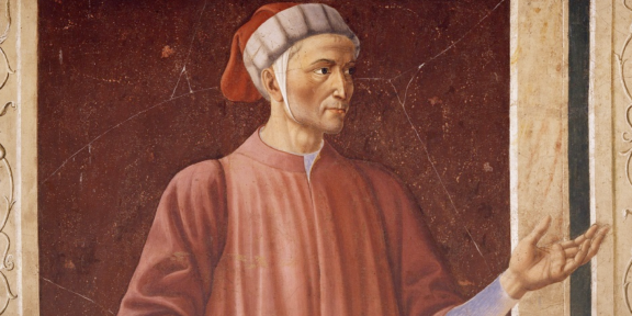 Andrea del Castagno, Dante (particolare)