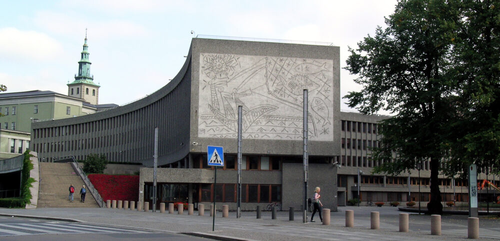 Il murale The Fishermen di Picasso, a Oslo