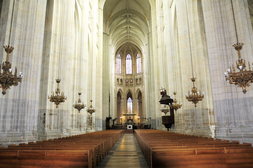 L'interno della Cattedrale di Nantes
