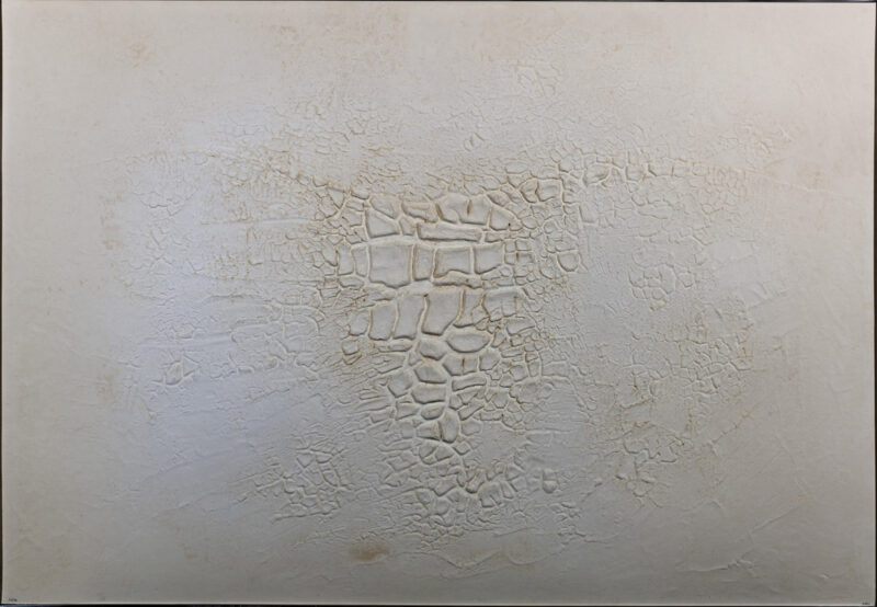 Alberto Burri, Cretto Bianco 1971, Acquaforte e acquatinta
