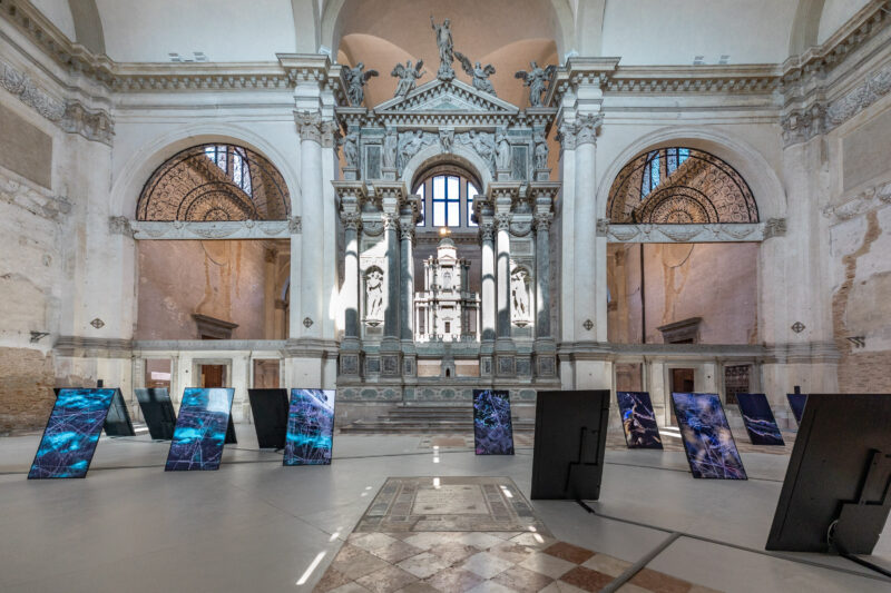 erritorial Agency_ Oceans in Transformation. Ocean Space, Chiesa di San Lorenzo, Venezia 2020. Ph. Enrico Fiorese