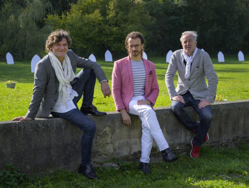I 3 soci fondatori, da sx Mario Cristiani, Lorenzo Fiaschi, Maurizio Rigillo PhOak Taylor-Smith