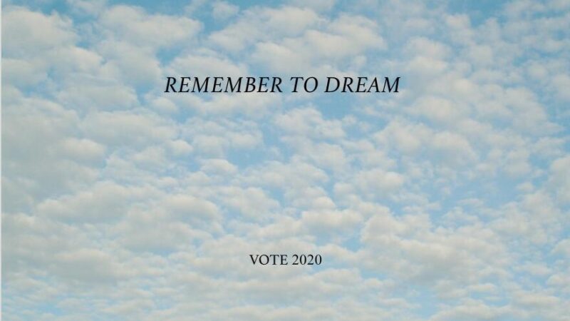 Artists for Biden David Zwirner Carrie Mae Weems, Remember to Dream (2020). Photo courtesy the artist and Jack Shainman Gallery, New York