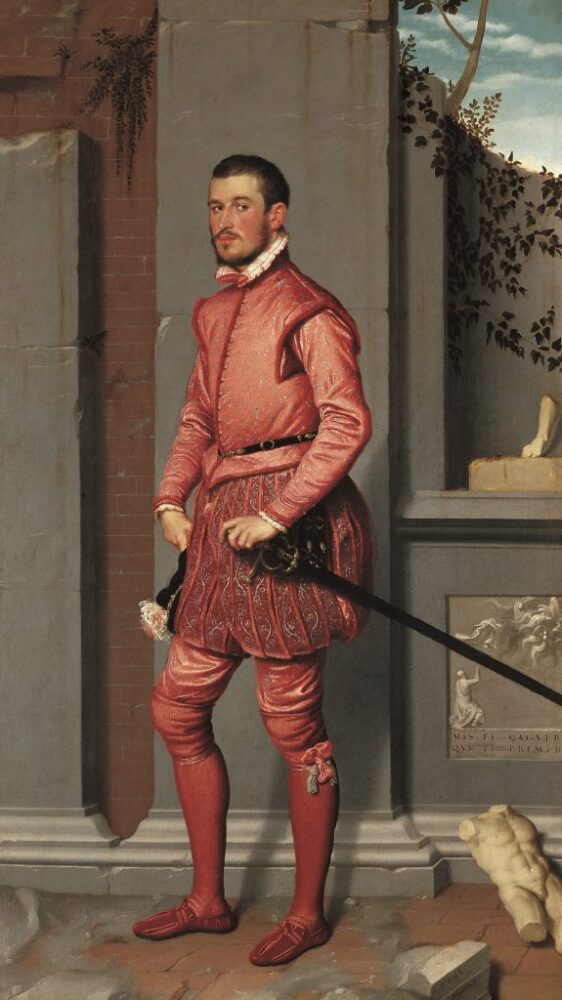 Giovan-Battista-Moroni-Il-cavaliere-in-rosa-1560-olio-su-tela-216-x-123-cm-1-575x1024