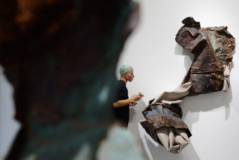 KENNEDY YANKO. Because it’s in my blood, 2020. Installation view at Galleria Poggiali, Milan. Photo Michele Sereni. Courtesy Galleria Poggiali