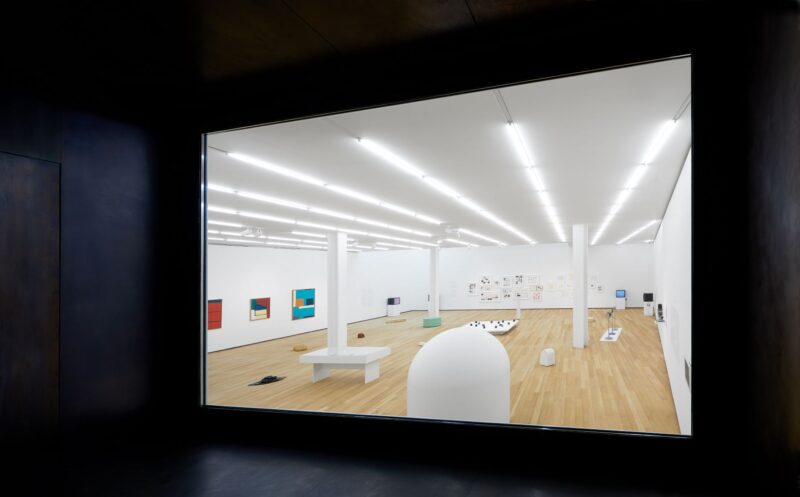 Robert Breer. TIME OUT. Installation view at Fondazione Antonio Dalle Nogare. Foto Jürgen Eheim Fotostudio. Courtesy Courtesy gb agency, Paris