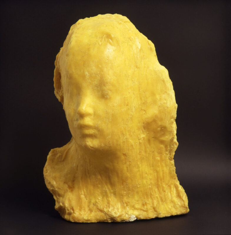 Medardo Rosso: Ecce Puer, 1906 ca. 47 x 34 x 20 cm ca. Cera. Galleria Russo, Roma