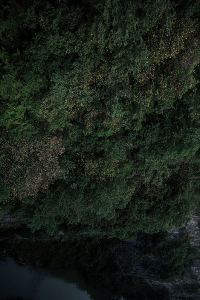 Aria buia (Santa Giustina) #2,2020. IStampa inkget su carta cotone, dibond, 100 x 66 cm