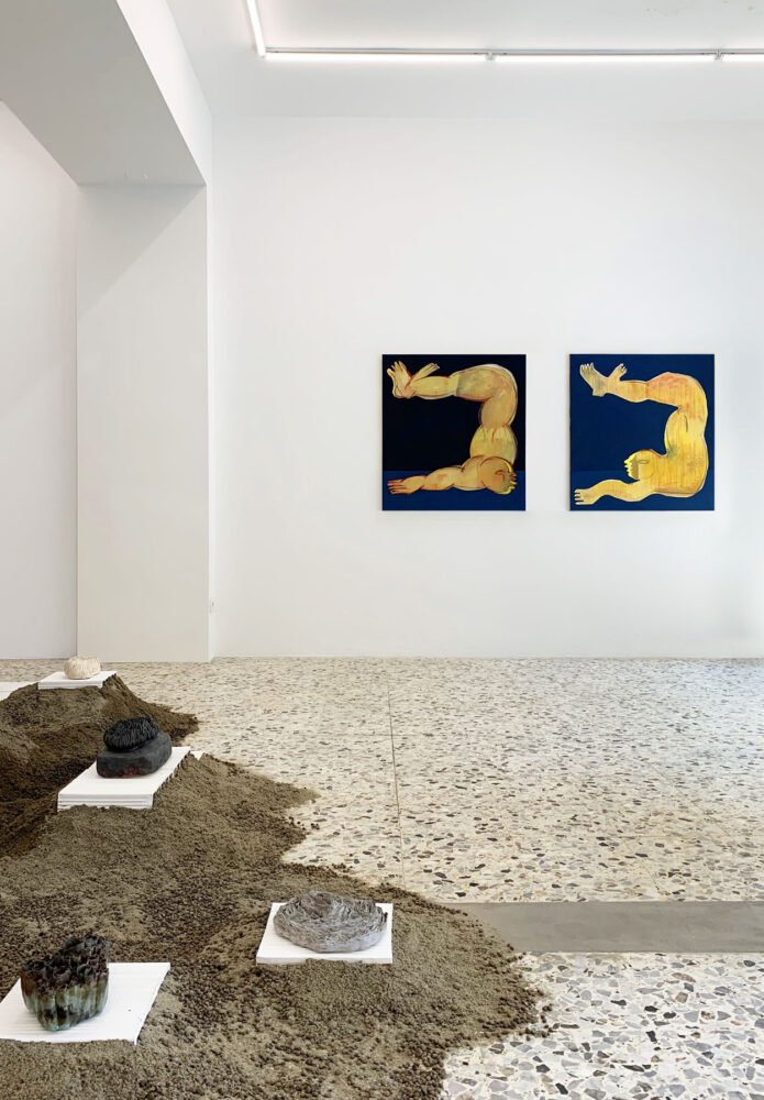 Anastasia Bay and Habima Fuchs, Contemporary Archaeology, 2020, exhibition view, G/ART/EN , Como, Italy - Courtesy of the artists and G/ART/EN