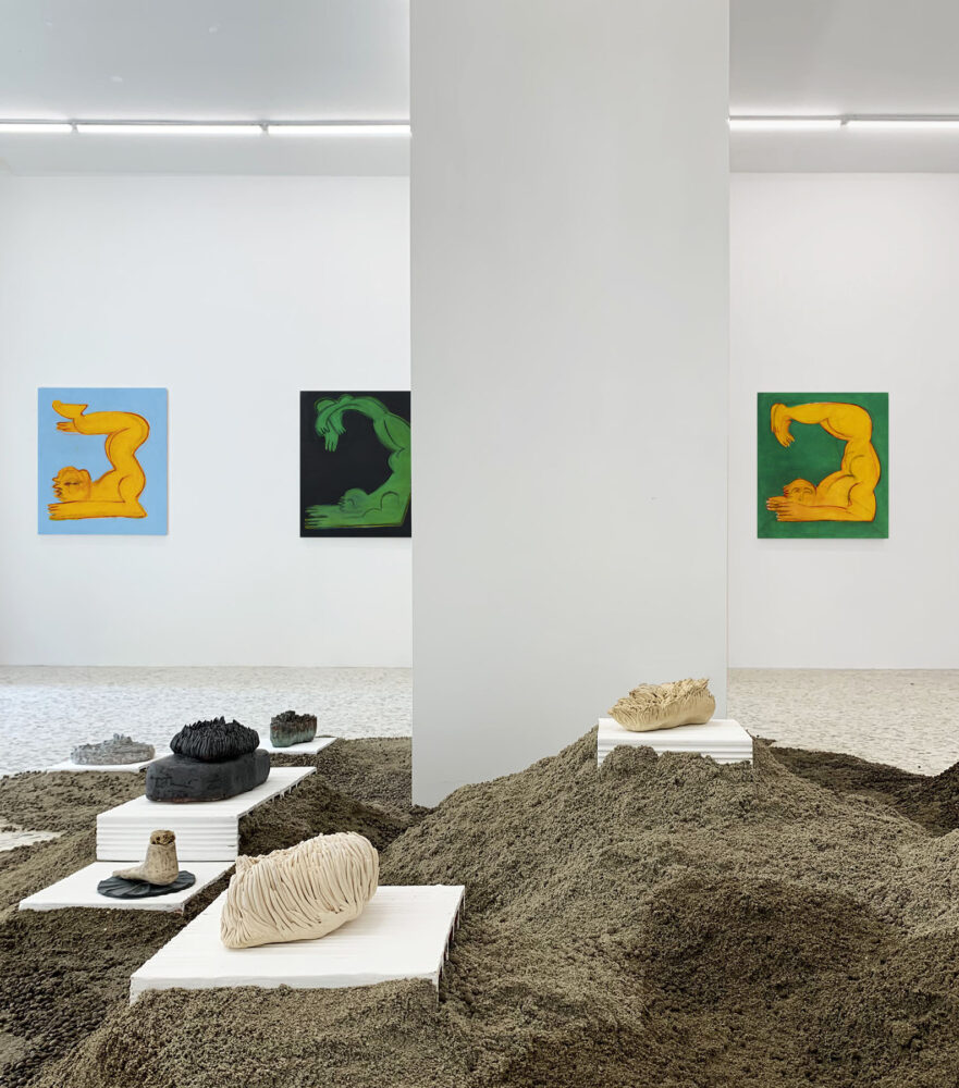Anastasia Bay and Habima Fuchs, Contemporary Archaeology, 2020, exhibition view, G/ART/EN , Como, Italy - Courtesy of the artists and G/ART/EN