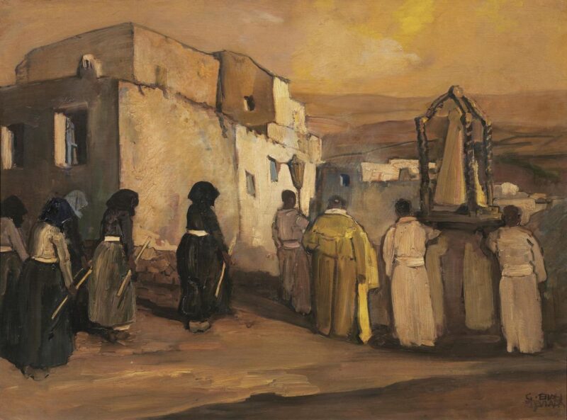 Giuseppe Biasi, Processione