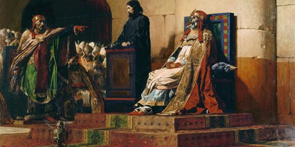 Jean-Paul Laurens, Concilio cadaverico, 1870, Nantes, Musée des Beaux-Arts