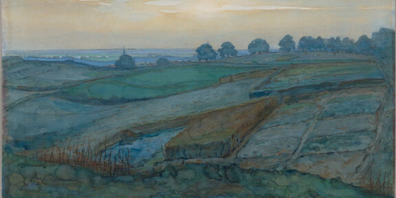 Landscape near Arnhem, 1900-01, di Piet Mondrian