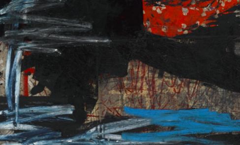 Le nuove opere (nate in quarantena) di Oscar Murillo in mostra a Parigi da David Zwirner