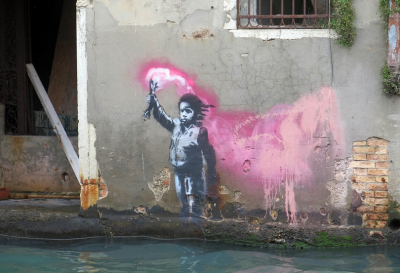 Banksy - l'arte della ribellione