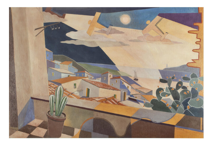 Giulio Danna - Finestra sullo stretto, 1929-30