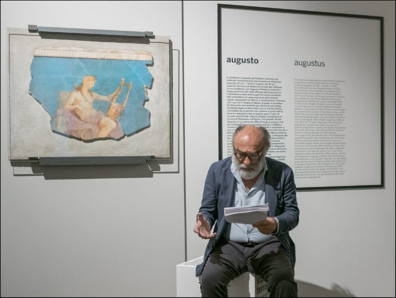 Haber legge _Canti di Pietra_ di Gabriele Tinti, courtesy Dino Ignani, Mueo Palatino