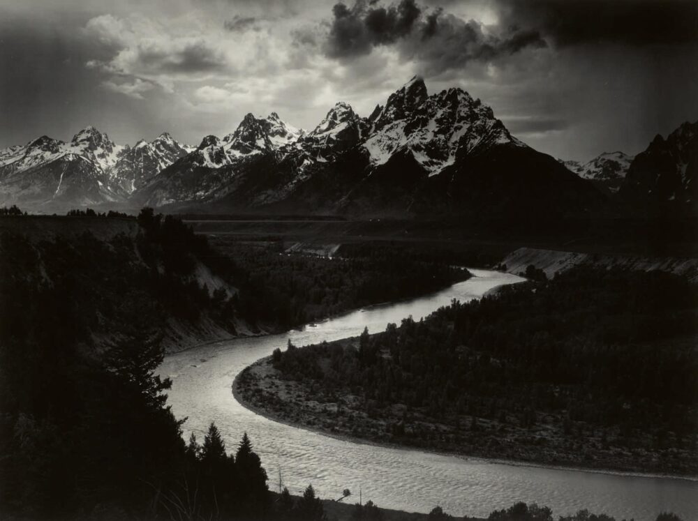 Anselm Adams David Arrington Sothebys Grand Tetons and the Snake River, Grand Teton National Park, Wyoming, $400/600.000