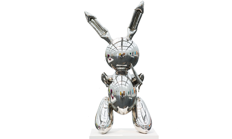 Jeff Koons, Rabbit, 1986, Collection Museum of Contemporary Art Chicago Photo by Nathan Keay, © MCA Chicago, © Jeff Koons