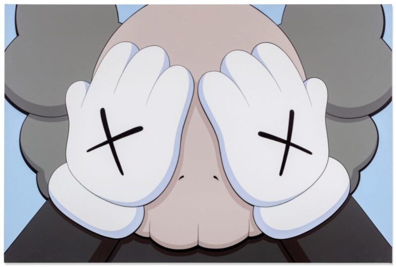 Kaws, NYT (Companion close up) Brown (2013). Courtesy of Christie's Images Ltd