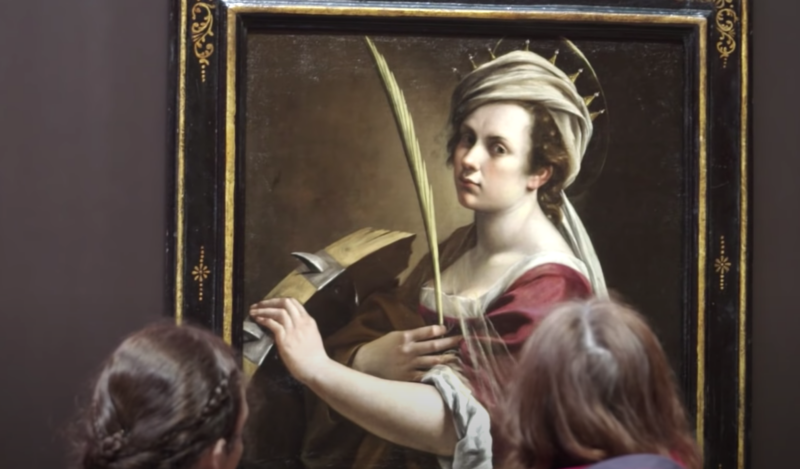 L'Autoritratto di Artemisia Gentileschi in mostra alla National Gallery, tra i primi musei a riaprire