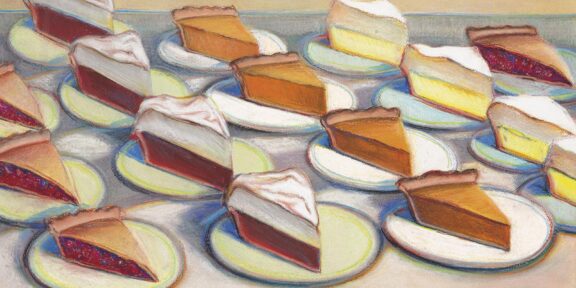 Wayne Thiebaud, Pies, Pies, Pies (1961)