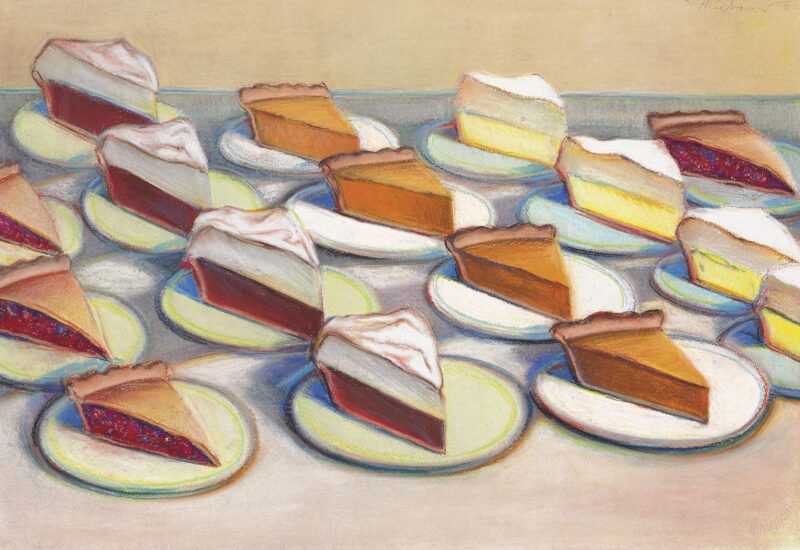 Wayne Thiebaud, Pies, Pies, Pies (1961)