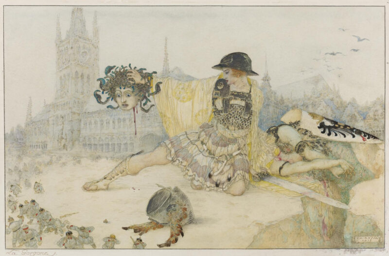 Gustav Adolf Mossa, Gorgonne