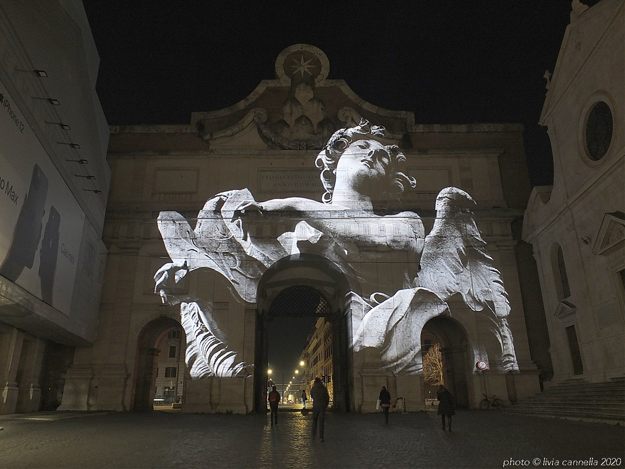 Luci di Natale a Roma. Proiezioni artistiche e videomapping fino al 6 gennaio