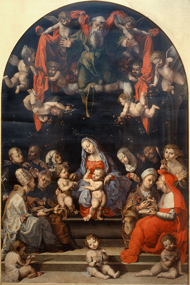 Girolamo Genga, Disputa sull’Immacolata Concezione @Pinacoteca di Brera