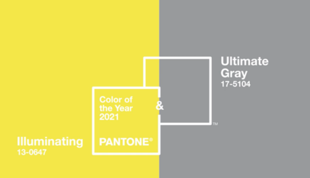 Ultimate Grey e Illuminating, i colori del 2021 secondo Pantone