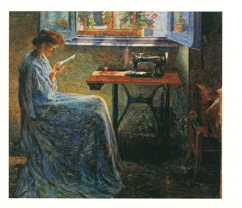 Umberto Boccioni (1882-1916), Il romanzo di una cucitrice, 1908