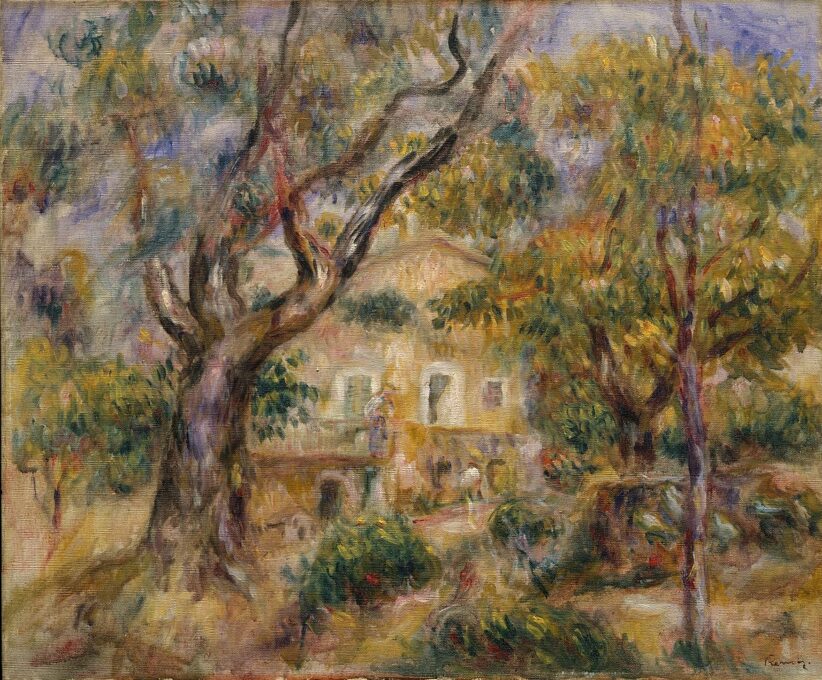 Pierre Auguste Renoir, La ferme des Collettes