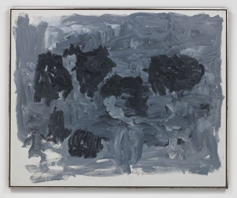 Philip Guston Group II 1964 Oil on canvas 165.4 x 201 cm / 65 1/8 x 79 1/8 in Photo: Genevieve Hanson 