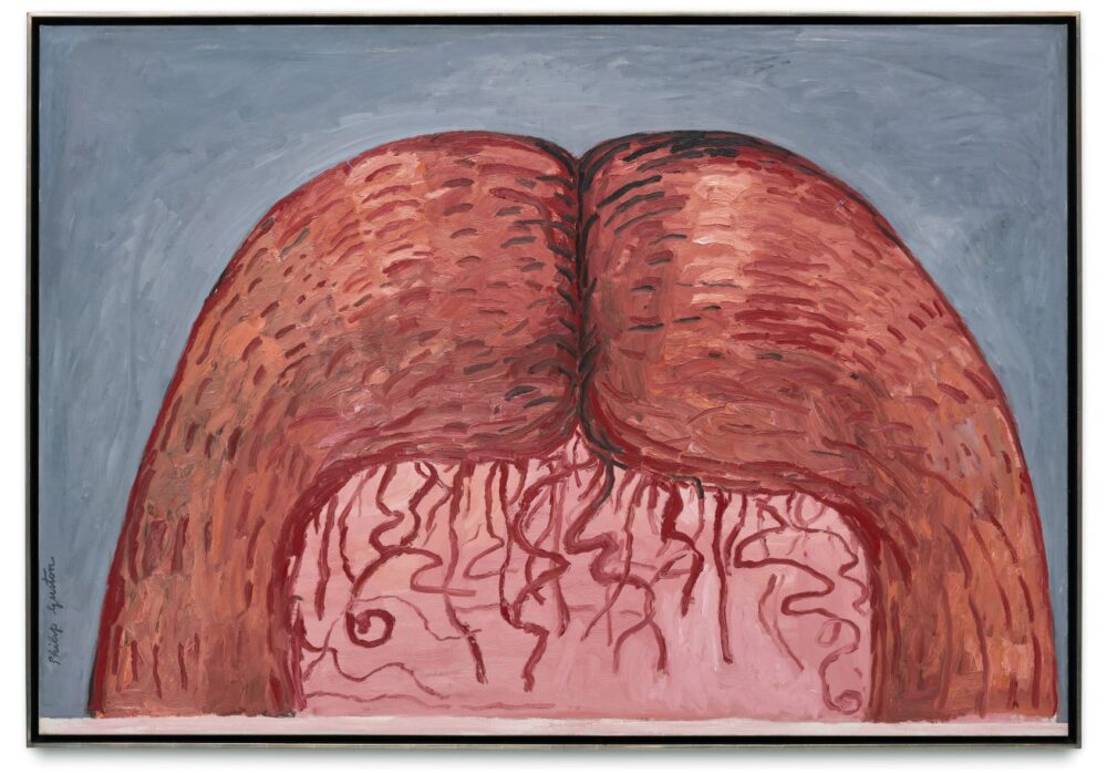 Philip Guston Musa 1975 Oil on canvas 122.5 x 178.4 cm / 48 1/4 x 70 1/4 in Photo: Jon Etter 