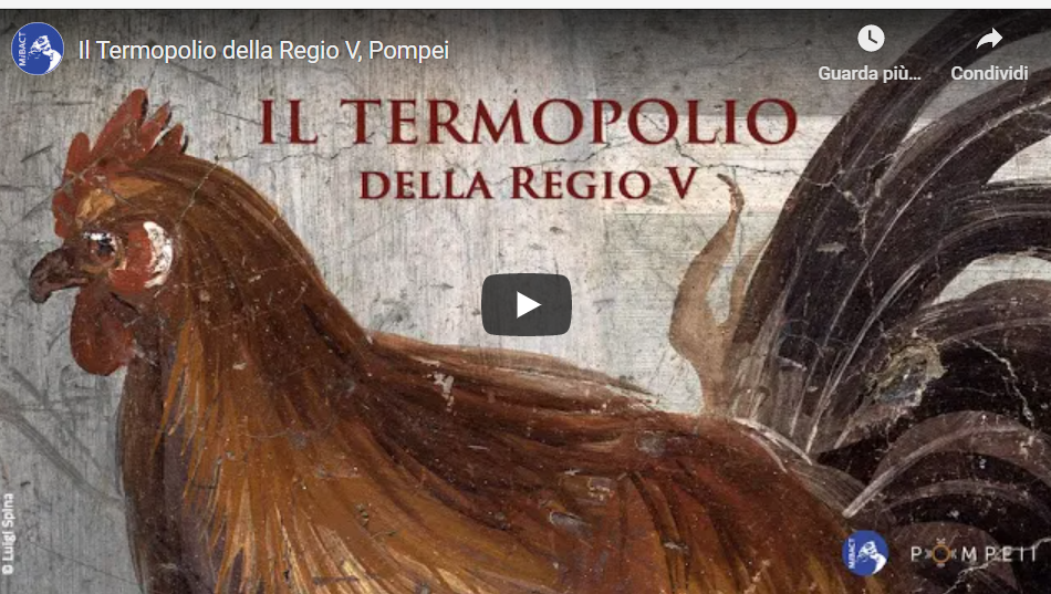 VIDEO Pompei. Ecco l’antica mensa con immagini tridimensionali di animali