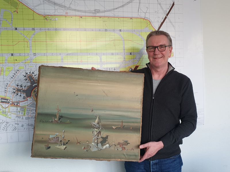 Un dipinto di Yves Tanguy da 340 mila dollari salvato dalla spazzatura