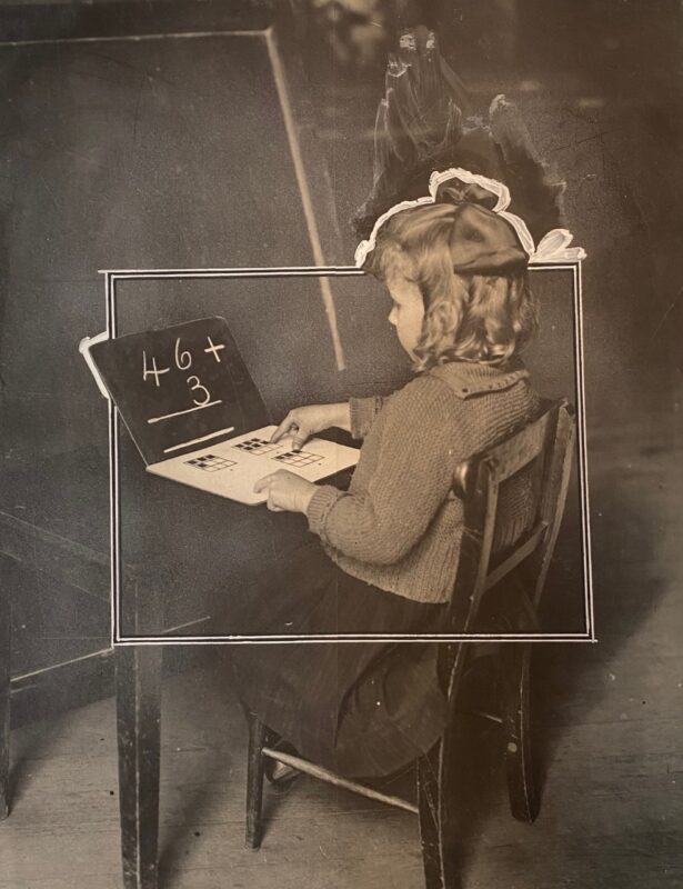 Computer primordiale, immagine pubblicata sul Sunday Times Magazine(1920-1930)