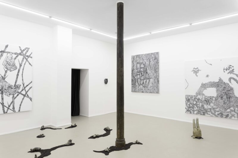Holobiont Rhapsody, Installation view, the courtesy of eastcontemporary and the artist, Milan, 2020
