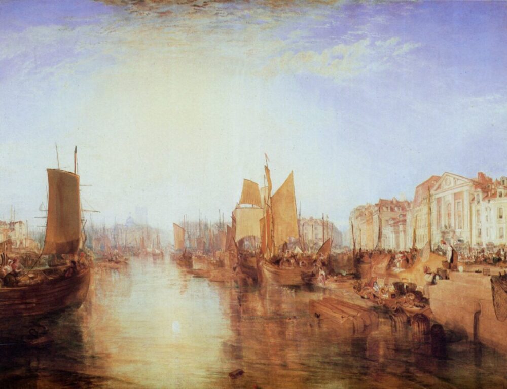 J.M.W. Turner, Harbor of Dieppe: Changement de Domicile (1826)