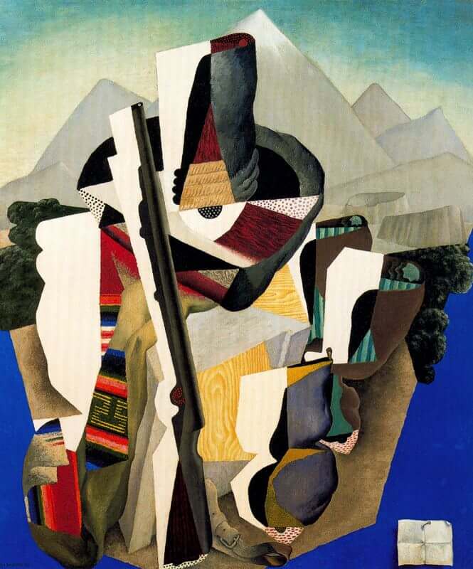 Diego Rivera, Zapatista Landscape (1915)