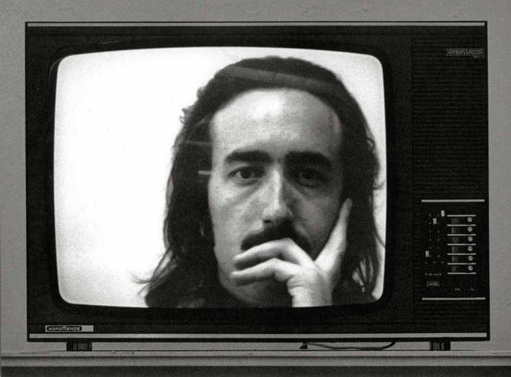 Gino De Dominicis, Schermo 1970 fotografia in bianco e nero cm 39 x 52