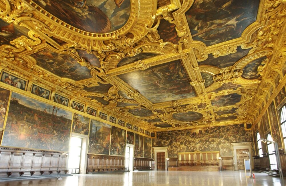 La Sala del Maggior Consiglio a Palazzo Ducale, Venezia