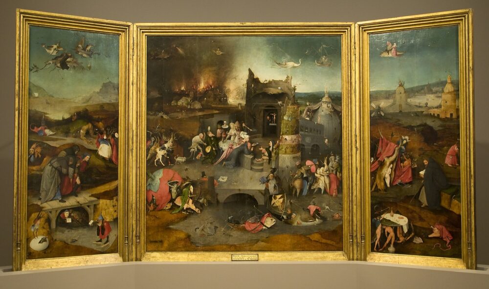 Le Tentazioni di sant'Antonio di Hieronymus Bosch
