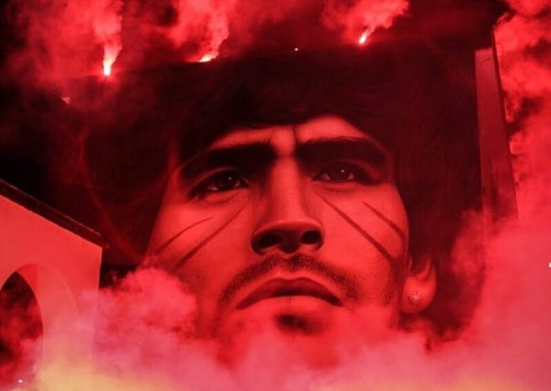 murale Jorit Maradona