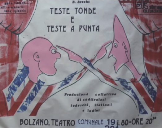 Pièce teatrale: Teste tonde e teste a punta, 1980 Autore: Berthold Brecht